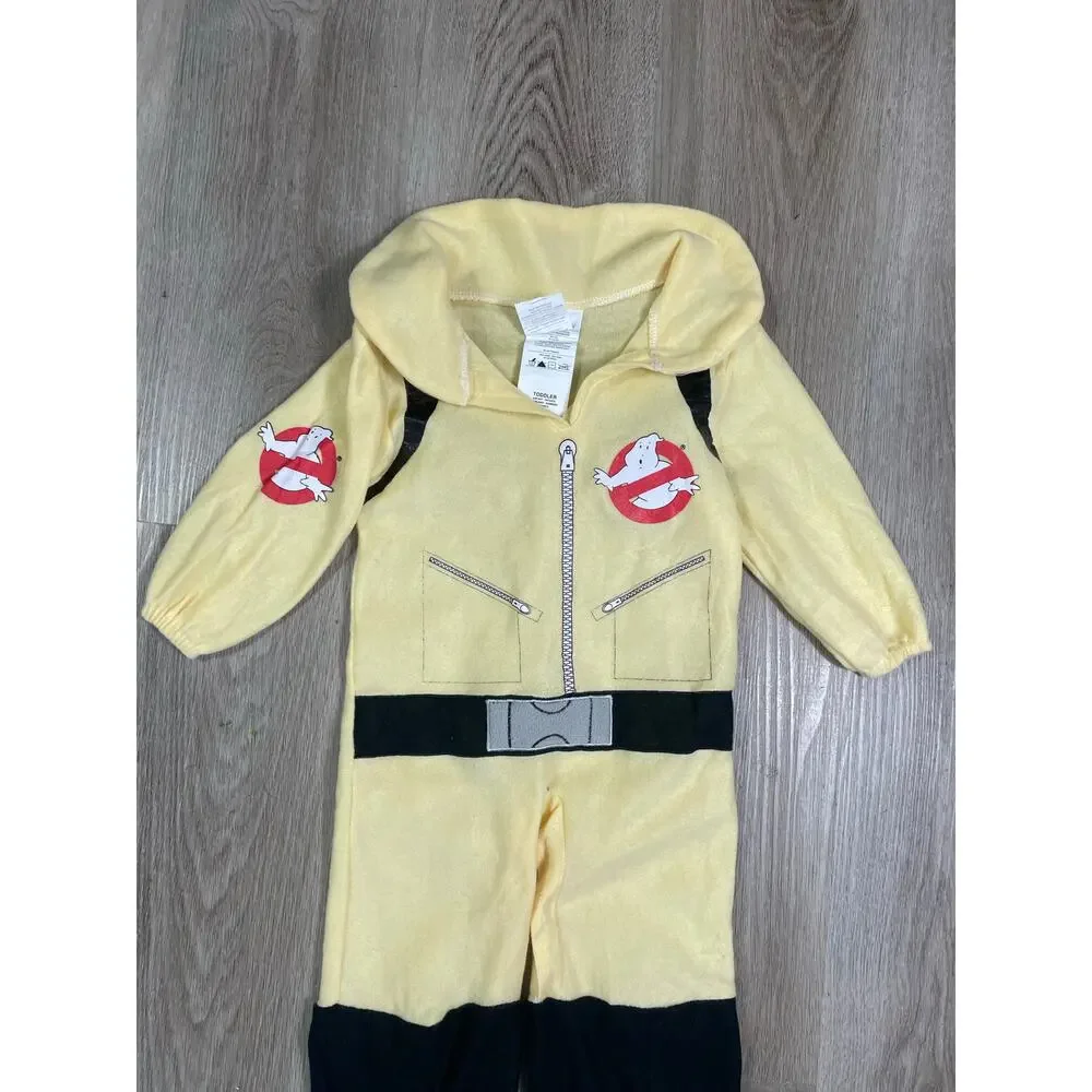 Rubie’s Ghostbusters Toddler Costume Yellow‎ Long Sleeve Jumpsuit Outfit
